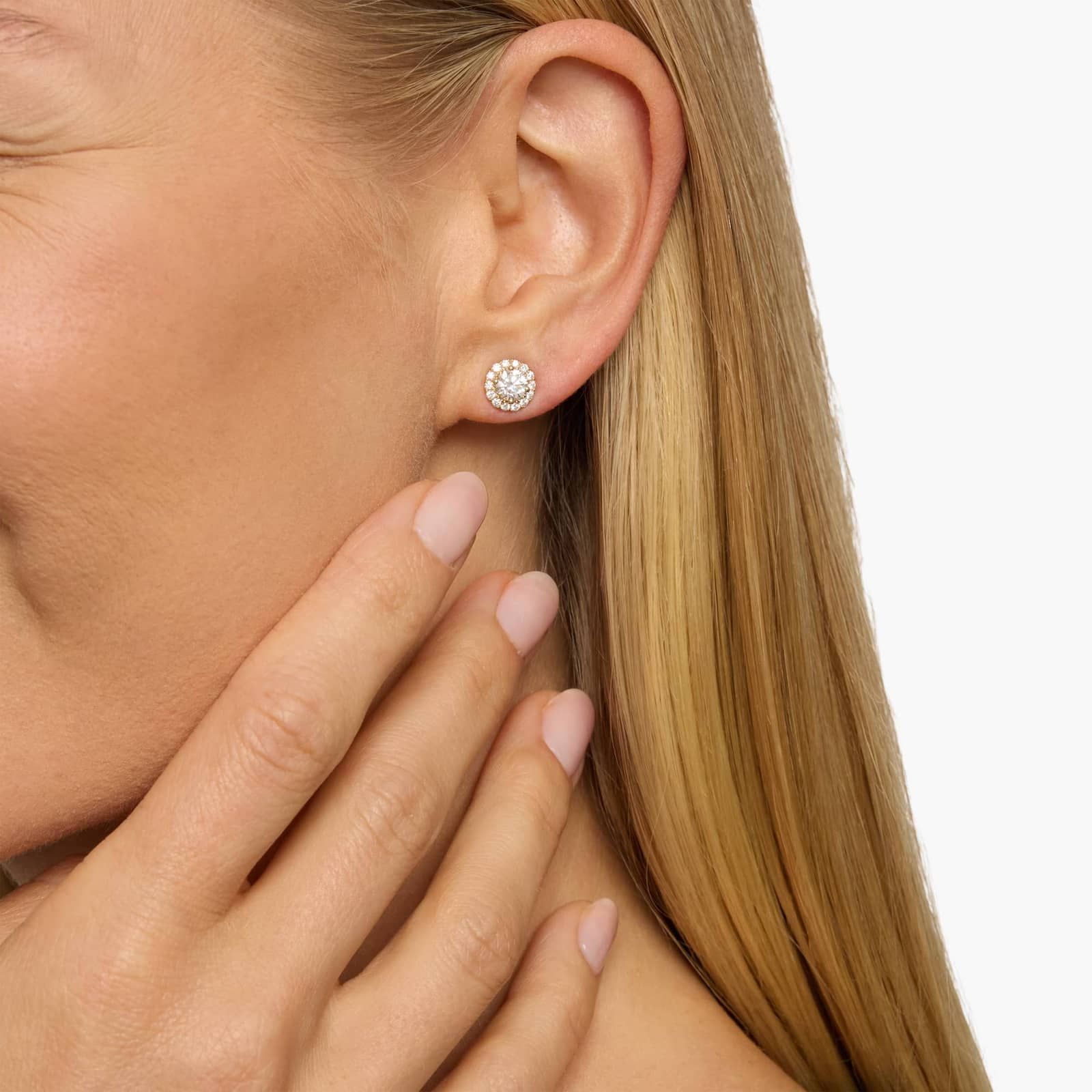 أقراط زارا الموزانيت | 1 قيراط