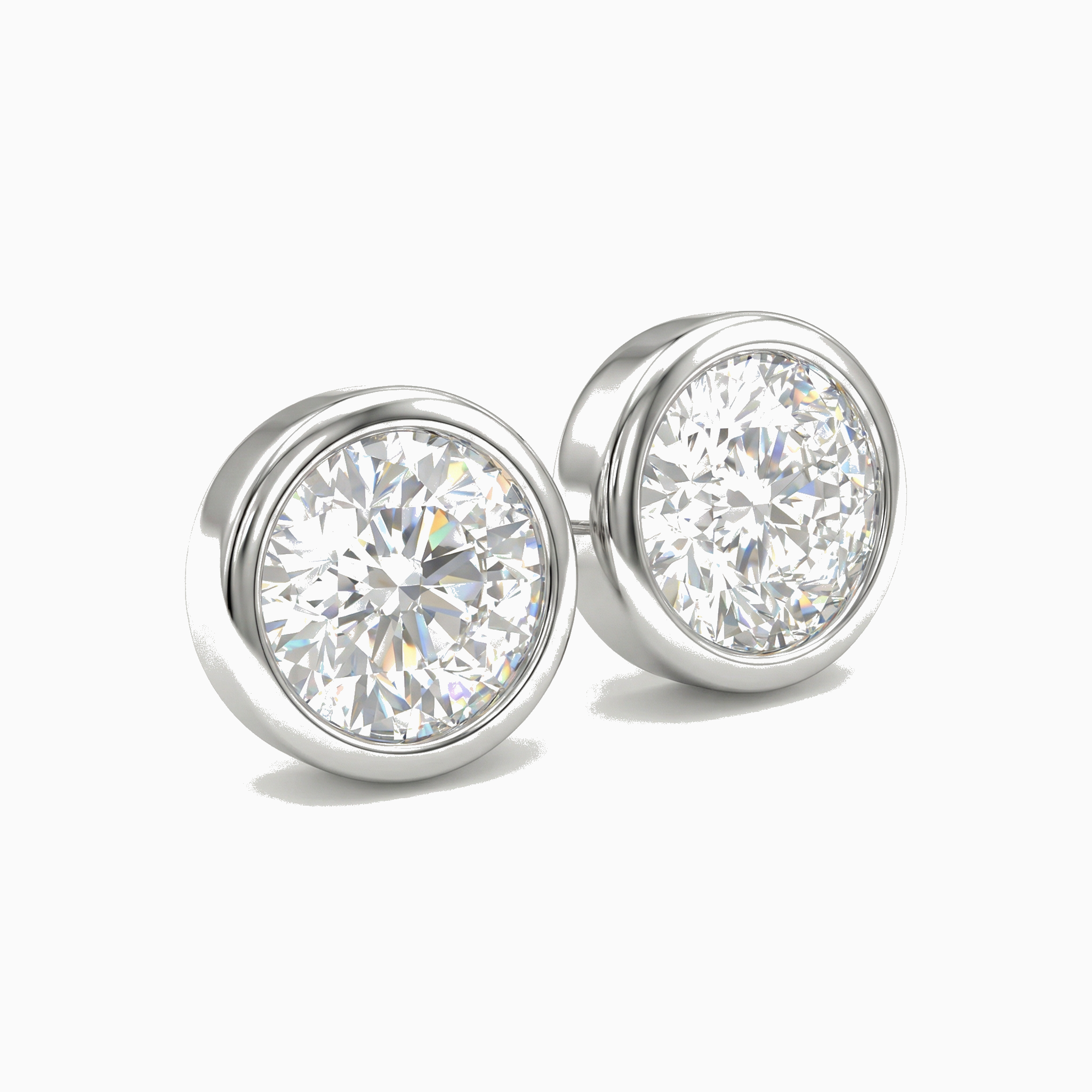 Khadija Moissanite Earrings|1ct