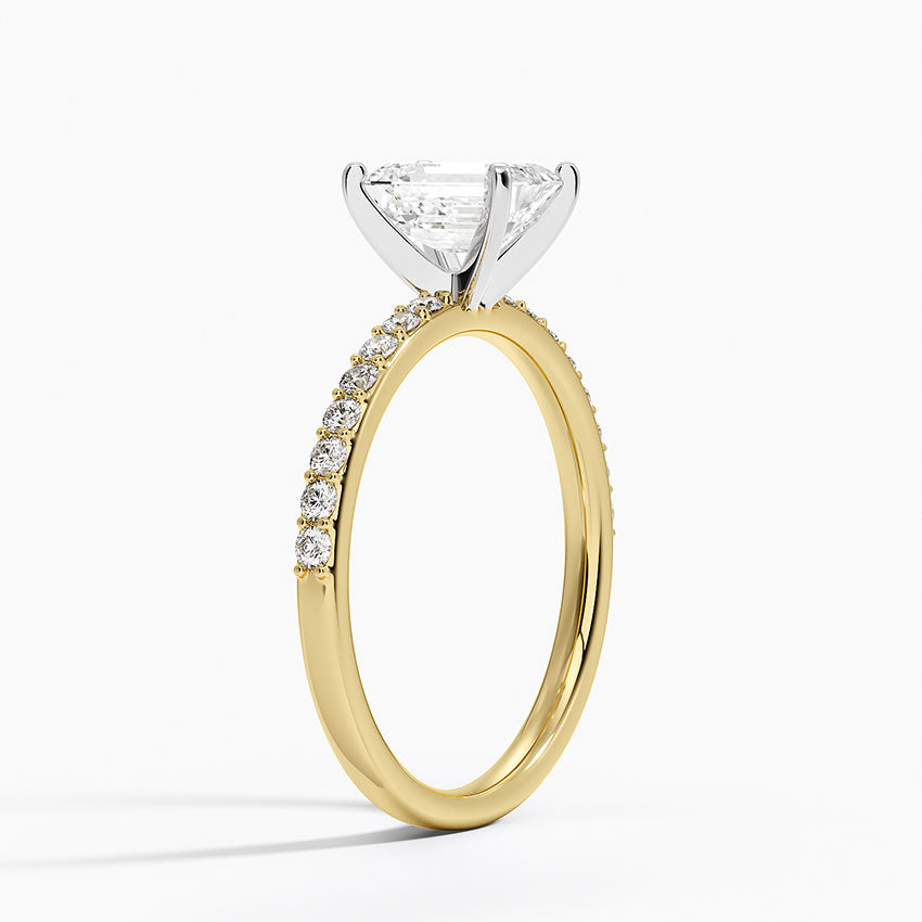 Lina Moissanite Ring|3.94tcw