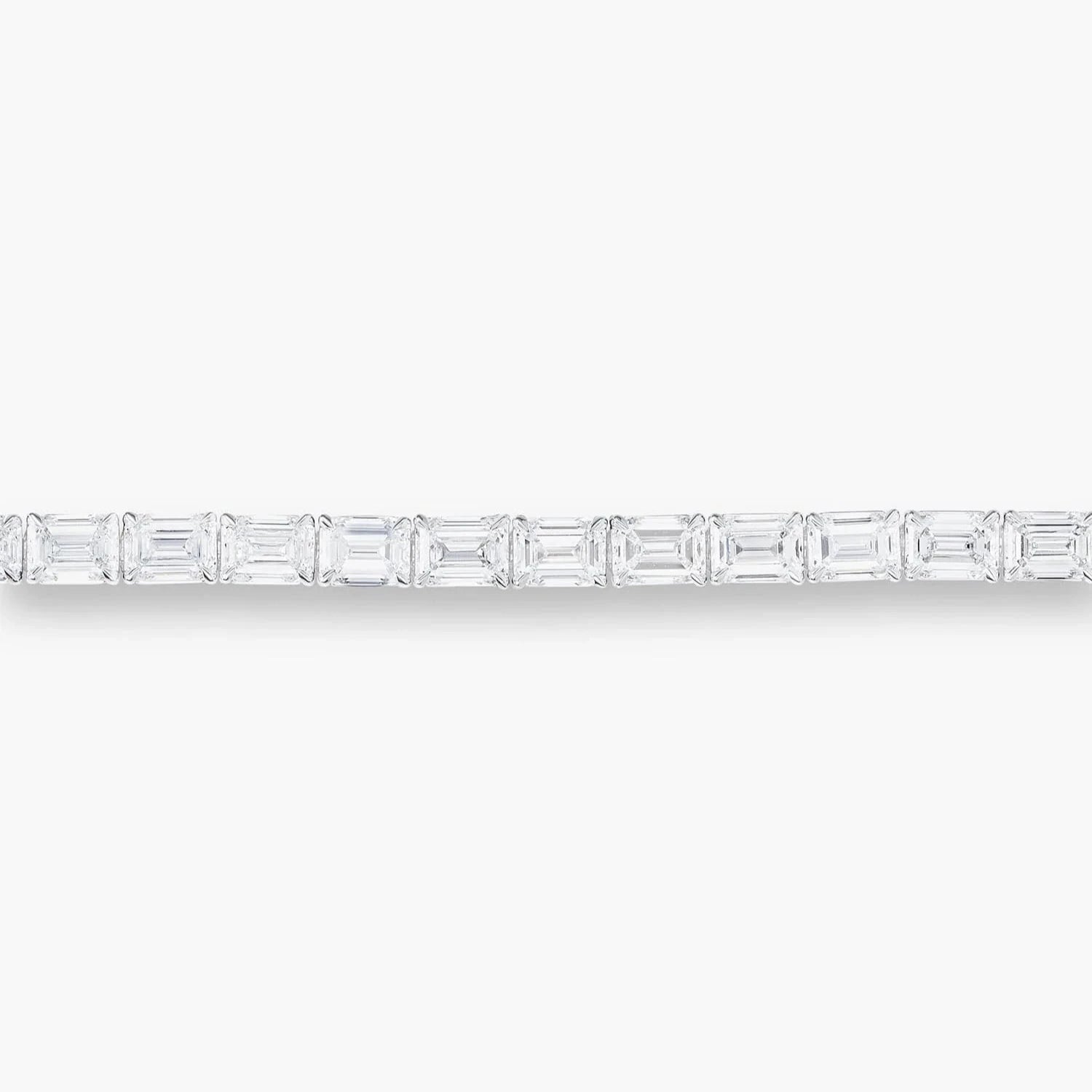 7MM EMERALD CUT TENNIS BRACELET
