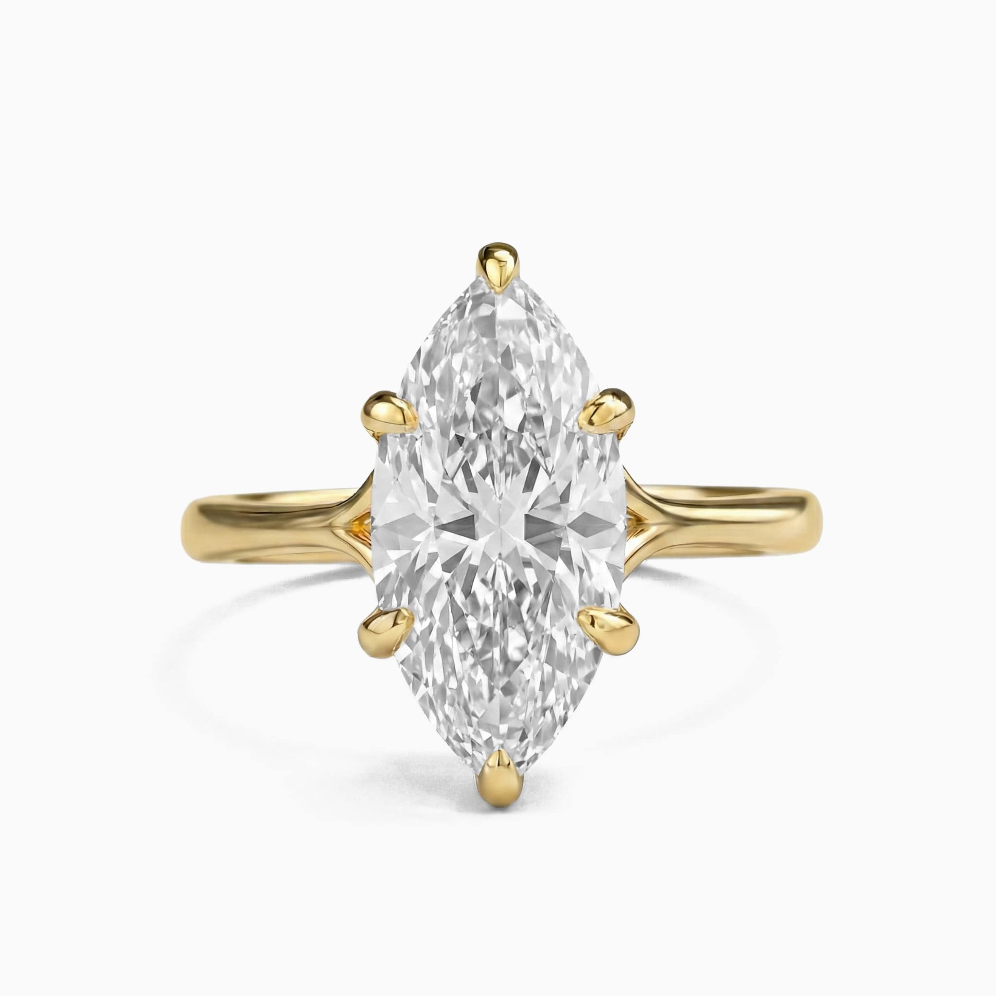 Marquise Ring - Yellow Gold