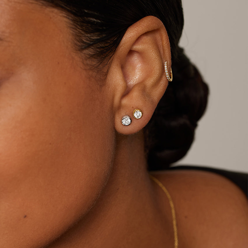 Yara Moissanite Earrings|.5ct