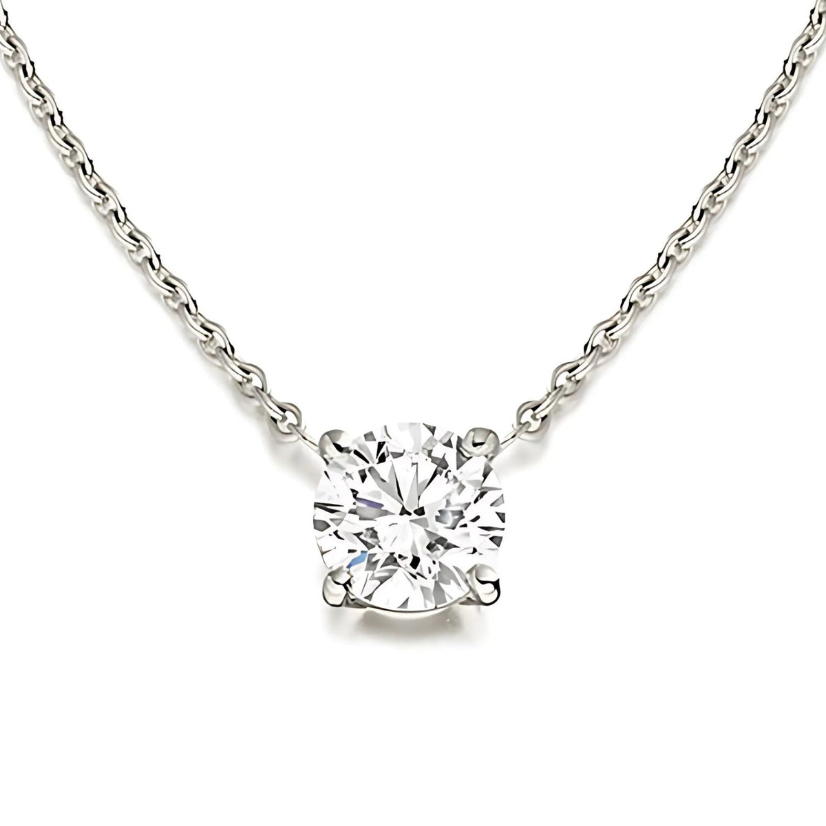 Moissanite Necklaces, Pendants, GRA Certified, Al Sahra