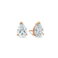 2CT PEAR SHAPE STUDS