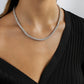 4MM MOISANNITE TENNIS NECKLACE - D COLOR - VVS1