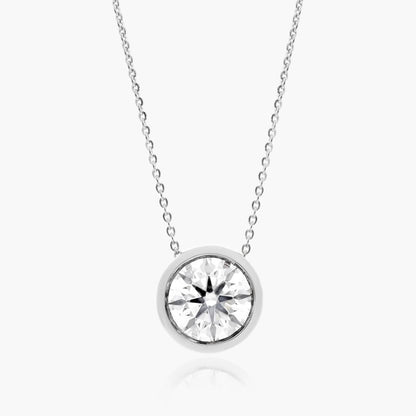 SOLITAIRE DIAMONDS BY THE YARD NECKLACE