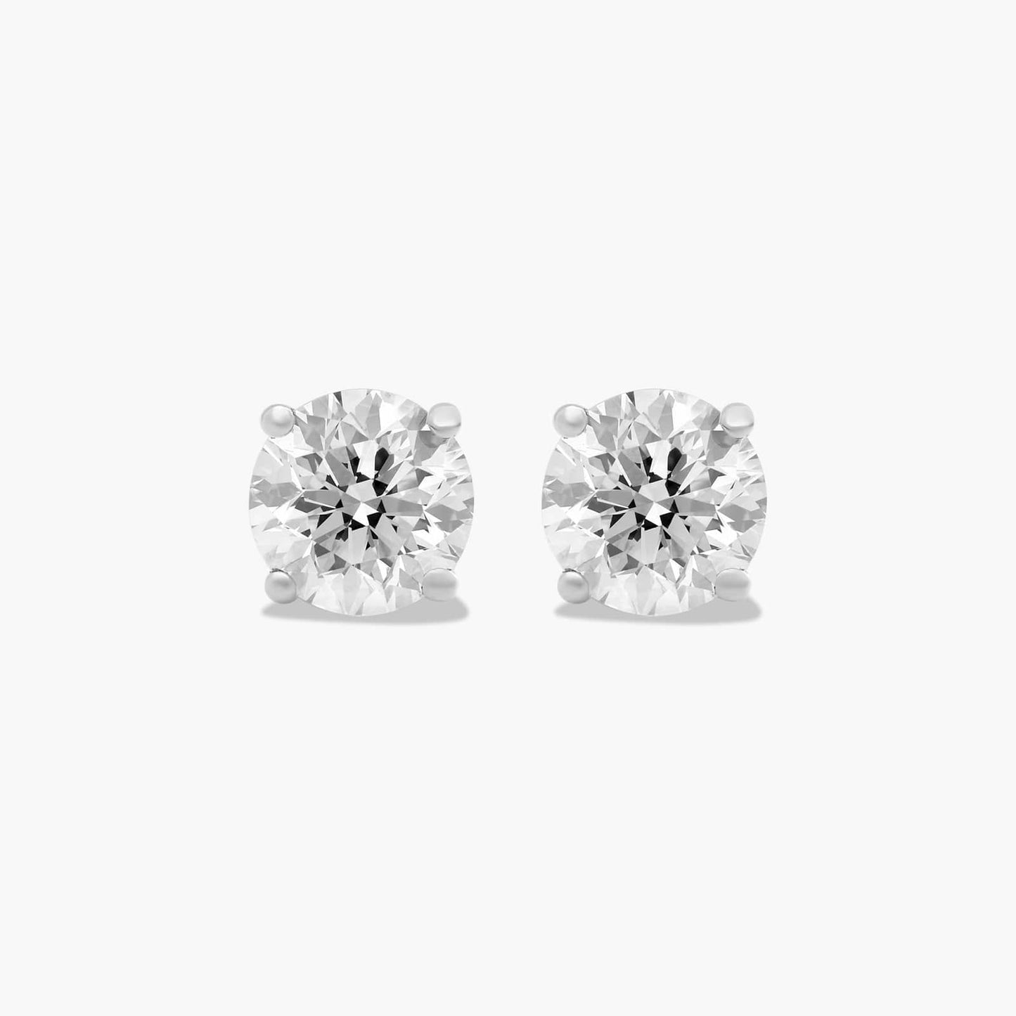 4 PRONG STUDS (1CT)