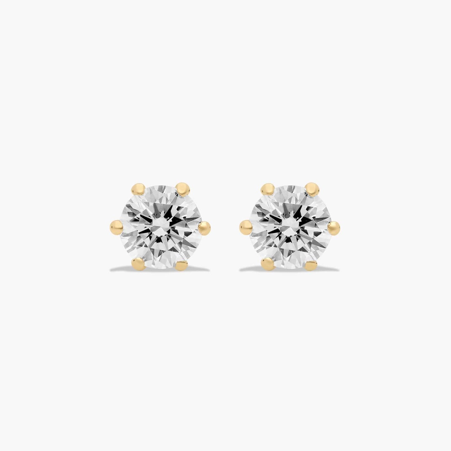 6 PRONG STUDS (0.25CT)