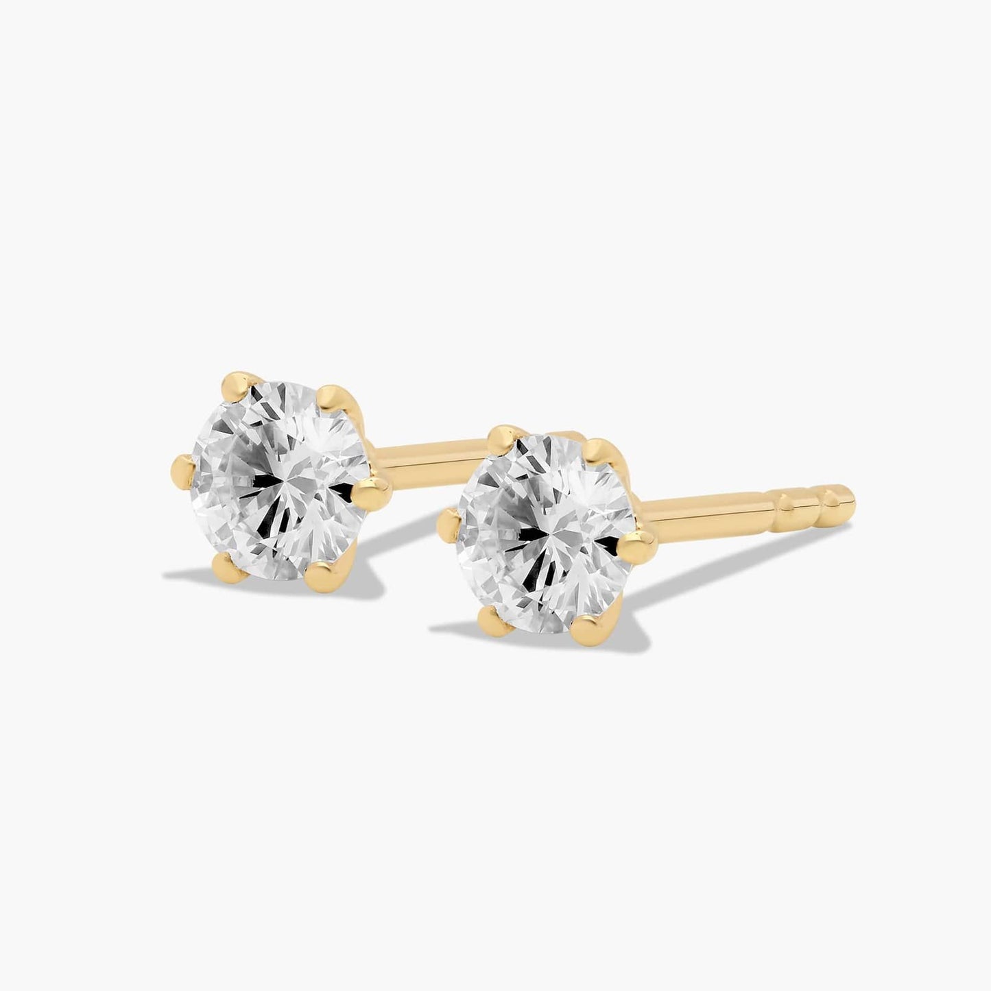 6 PRONG STUDS (0.25CT)