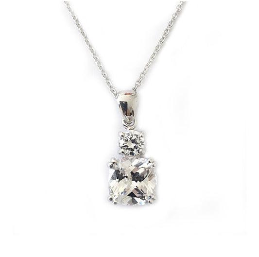 CUSHION CUT PENDANT