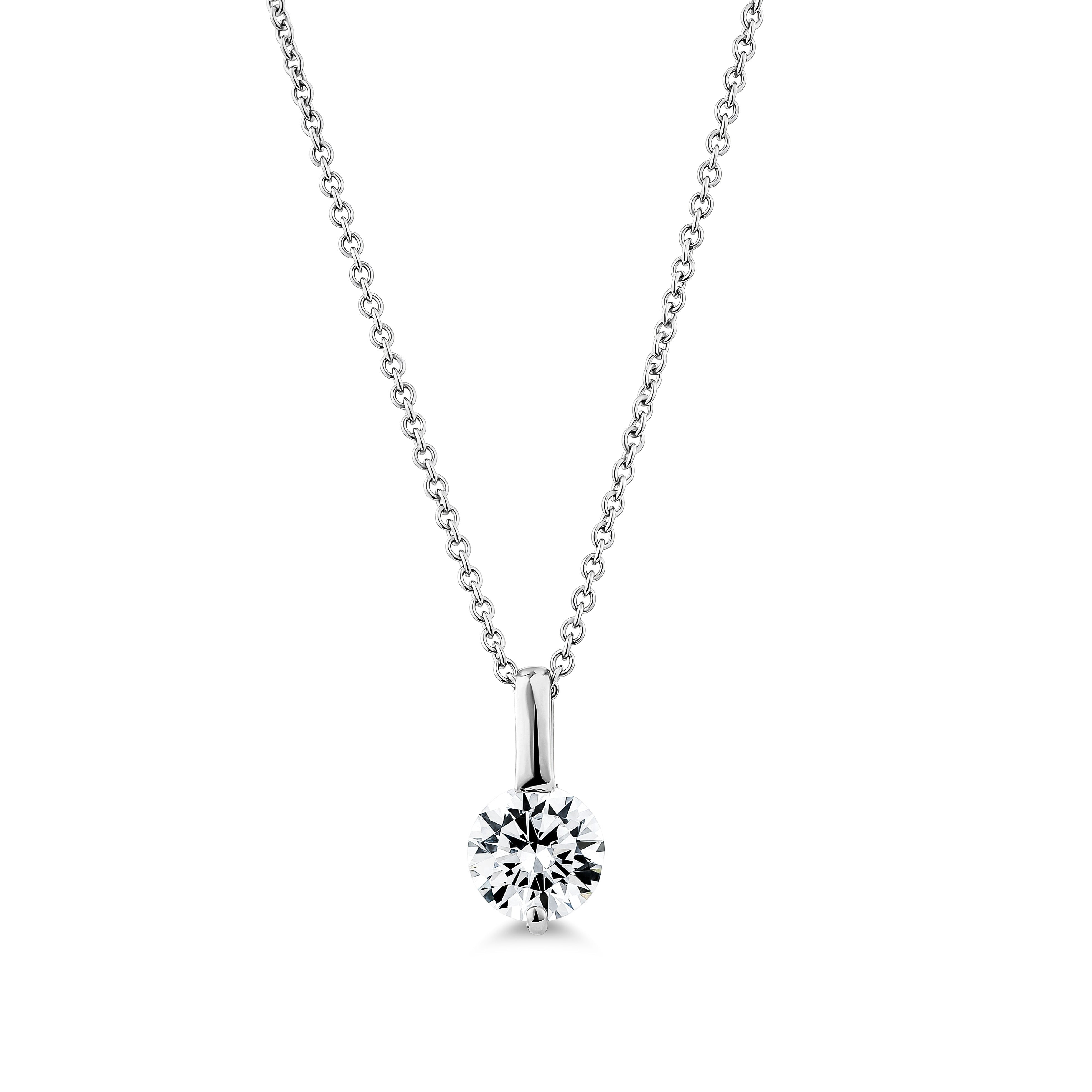 Fatima Moissanite Necklace｜1ct