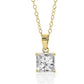 2CT SOLITAIRE PRINCESS CUT PENDANT