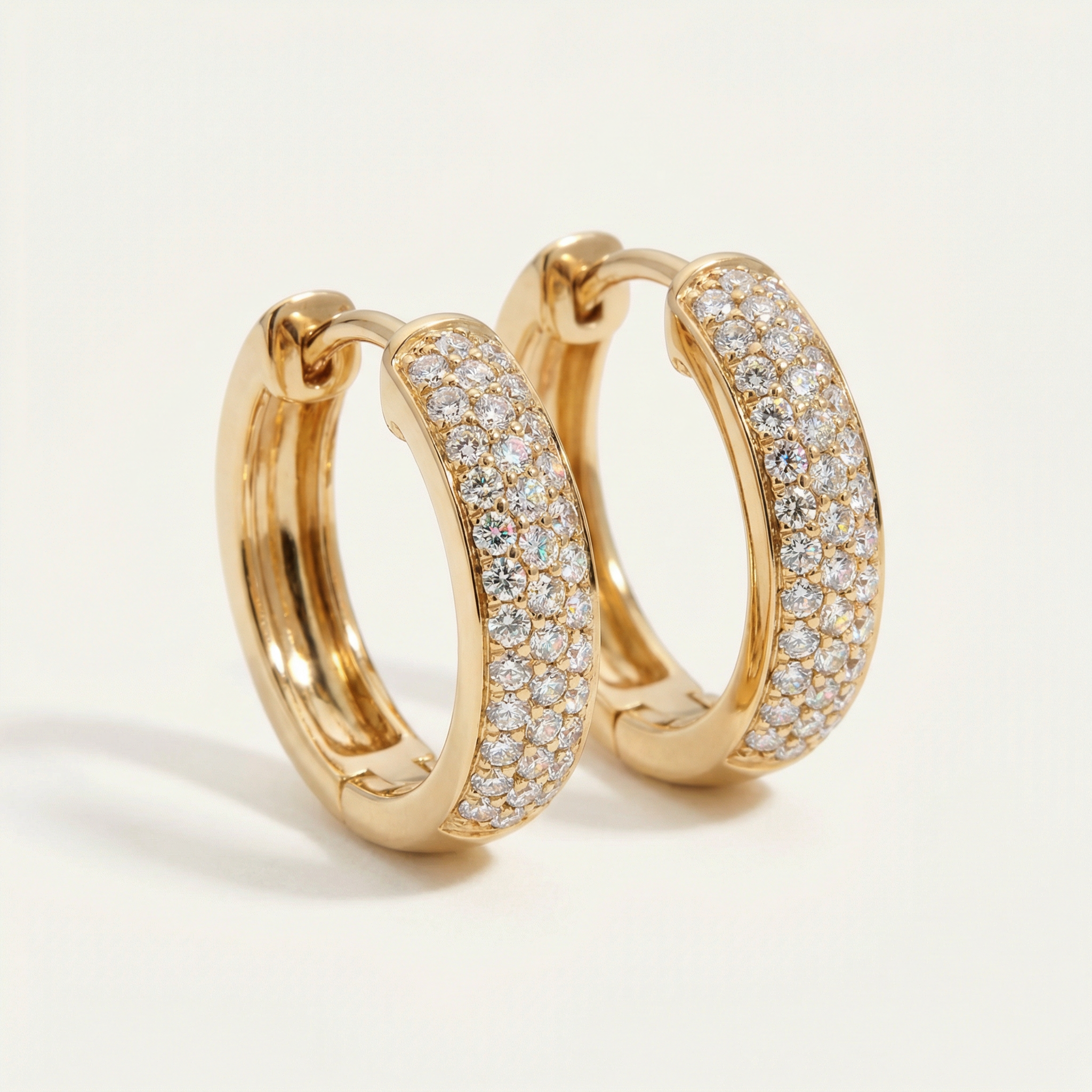 BRILLIANT HOOP EARINGS