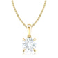 3CT SOLITAIRE BRILLIANT CUT PENDANT