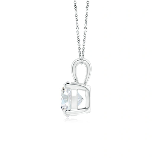 2CT BRILLIANT 4 PRONG SOLITAIRE NECKLACE