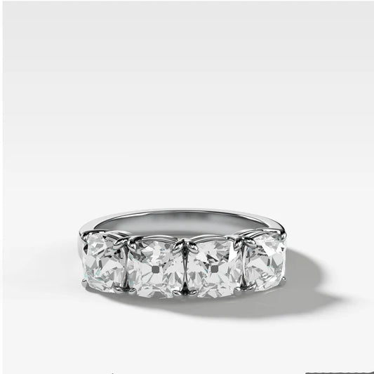 4 STONE BRILLIANT CUT RING