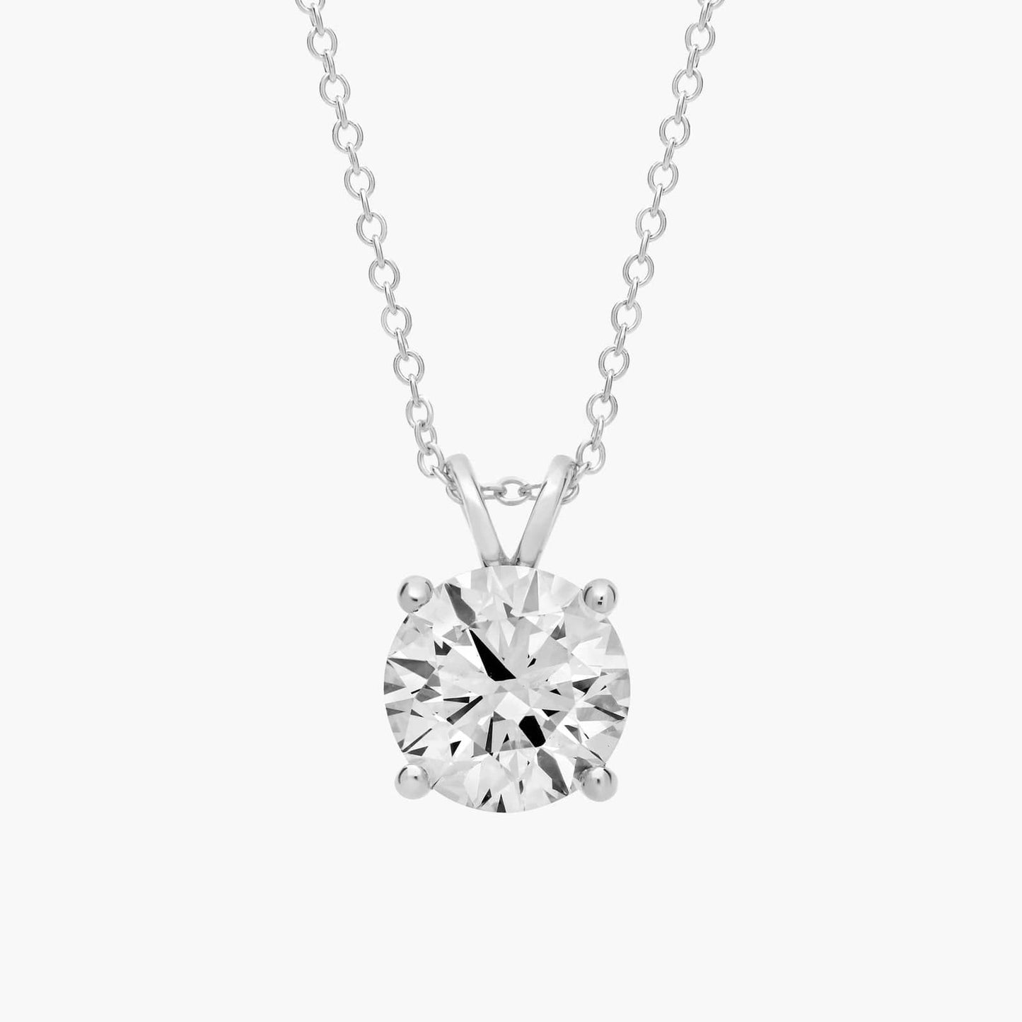 6CT DOUBLE-BAIL SOLITAIRE PENDANT