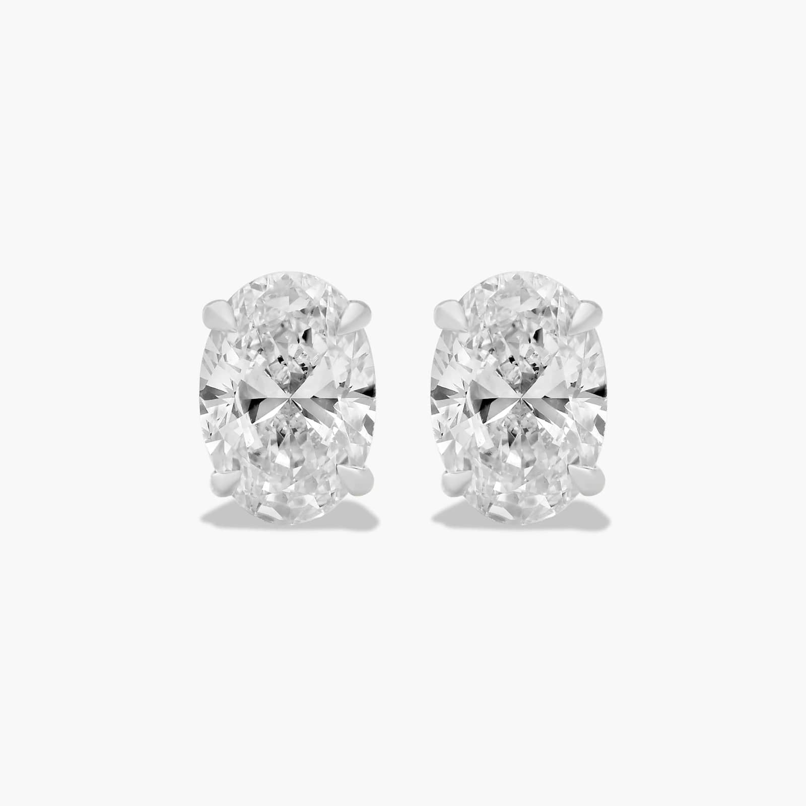 Malak Moissanite Earrings｜1ct