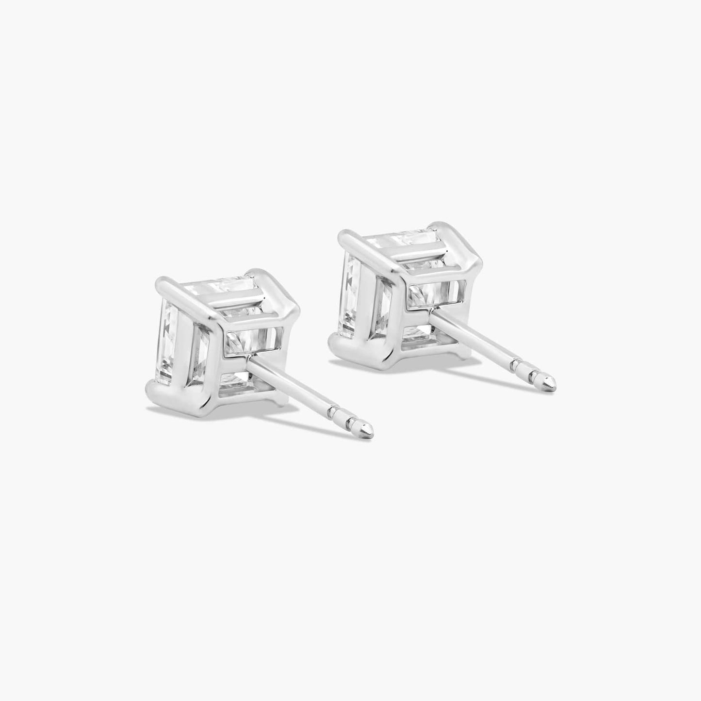 2CT SOLITAIRE PRINCESS STUDS