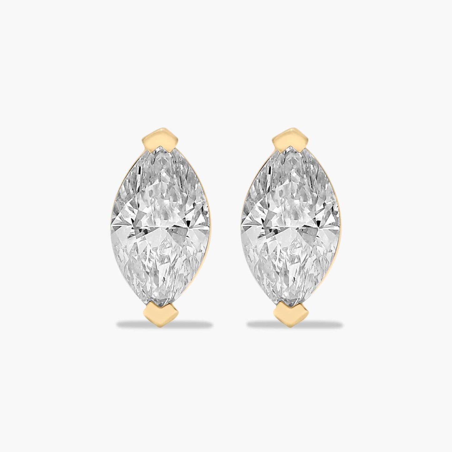 MARQUISE STUD EARRING