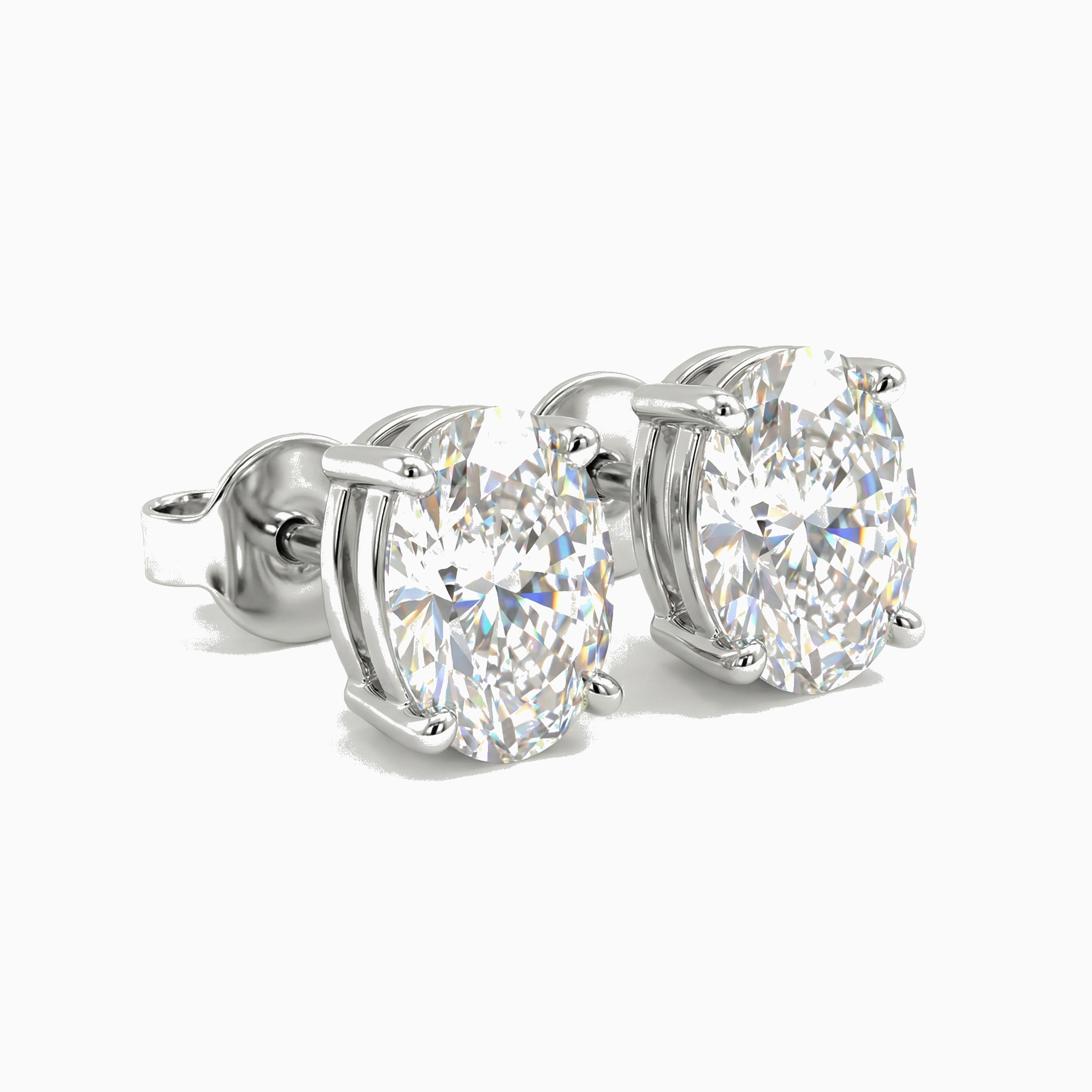 Layla Moissanite Earrings｜1ct