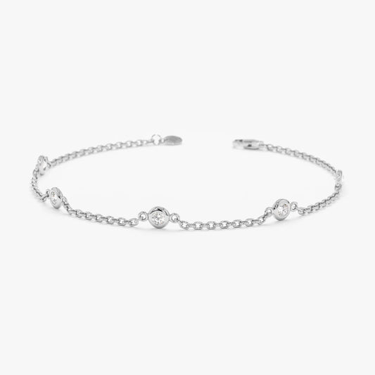 DIAMONDS BY THE YARD ROUND BRACELET