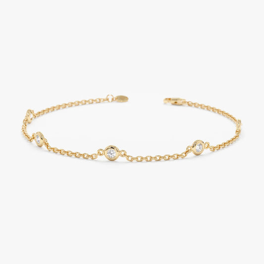 DIAMONDS BY THE YARD ROUND BRACELET