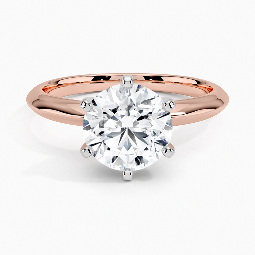 TIMELESS BRILLIANT CUT SOLITAIRE  ENGAGEMENT RING