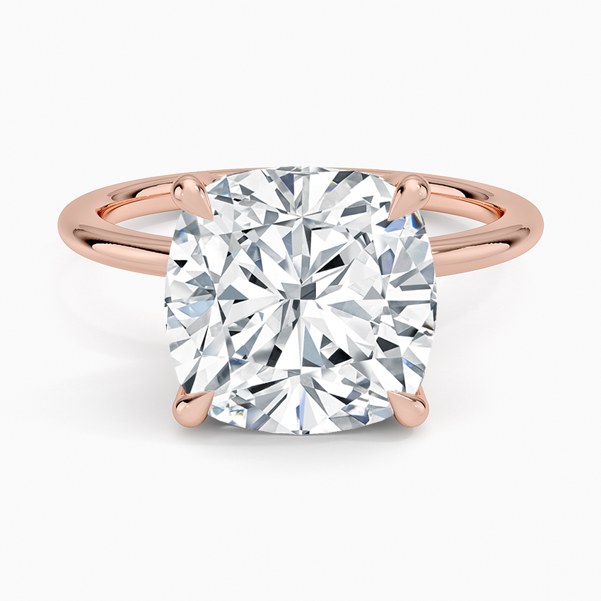 CUSHION CUT SOLITAIRE RING