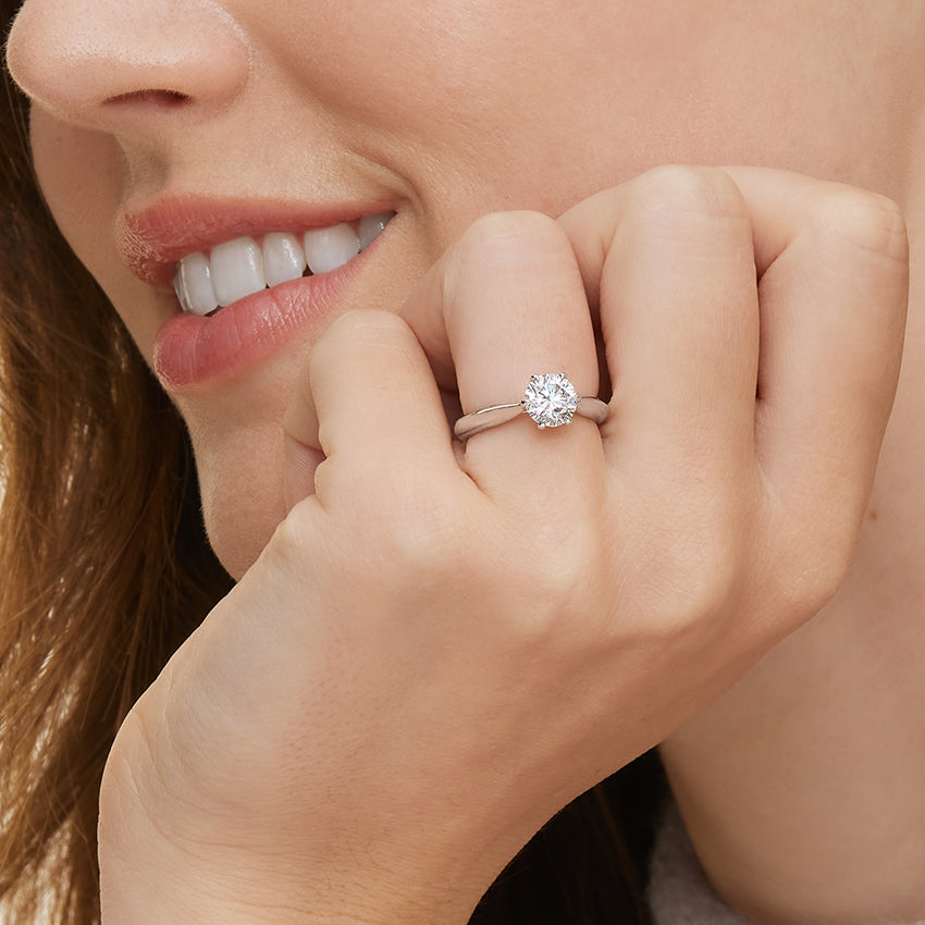 Samira Moissanite Ring｜3ct