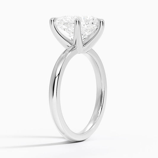 LOVE HEART SOLITAIRE RING