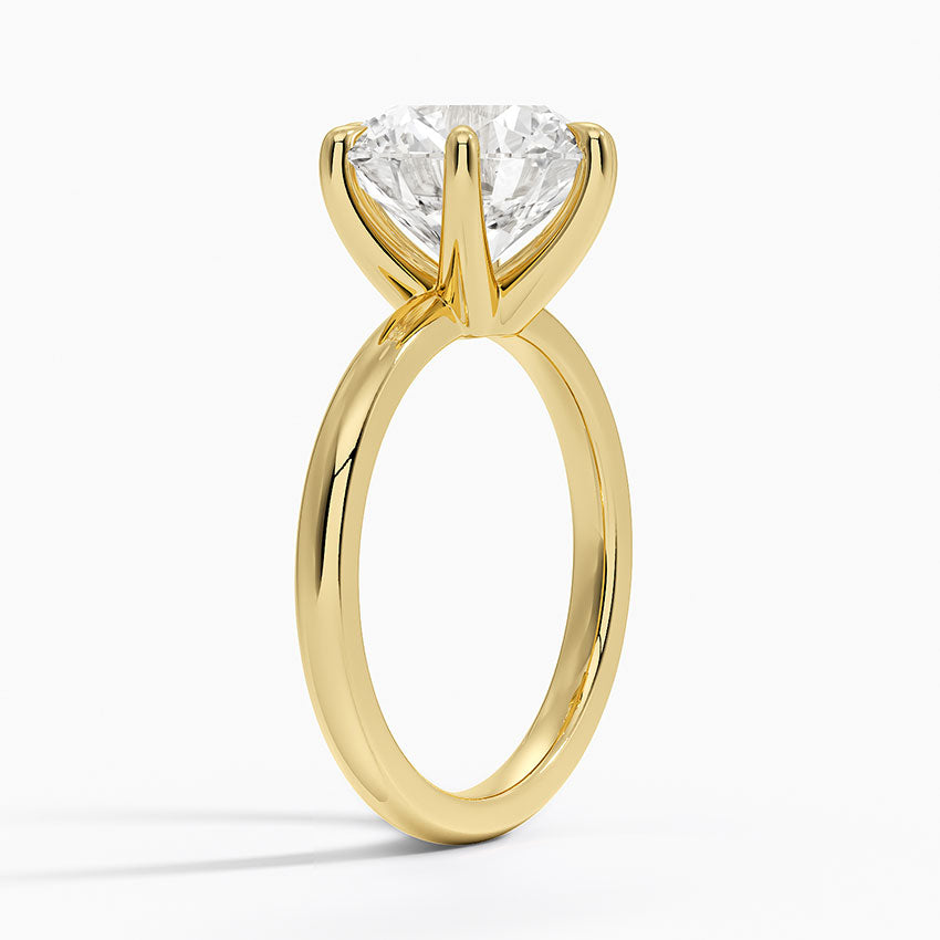 TIMELESS BRILLIANT CUT SOLITAIRE  ENGAGEMENT RING