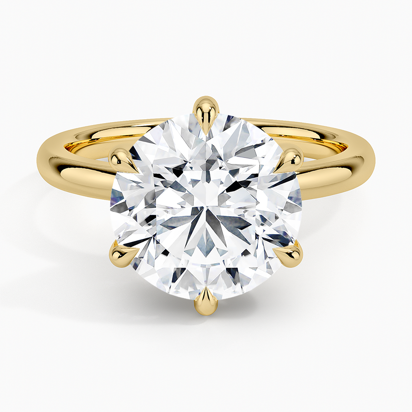 TIMELESS BRILLIANT CUT SOLITAIRE  ENGAGEMENT RING