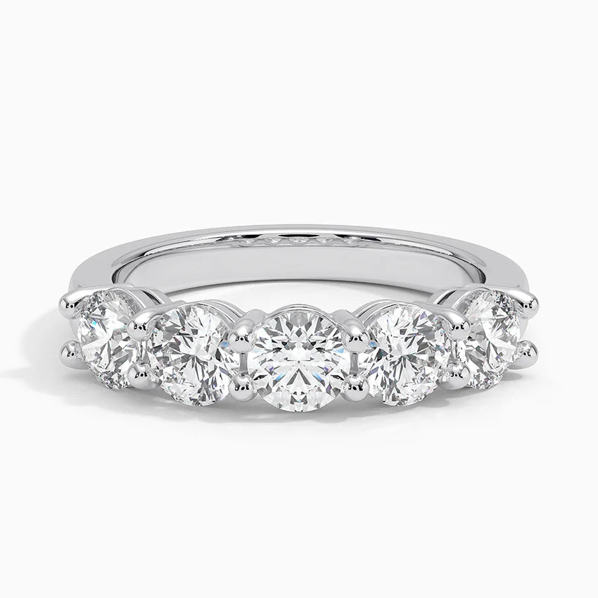 5-STONE BRILLIANT ETERNITY RING