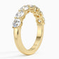 7 STONE  BRILLLIANT CUT ETERNITY RING