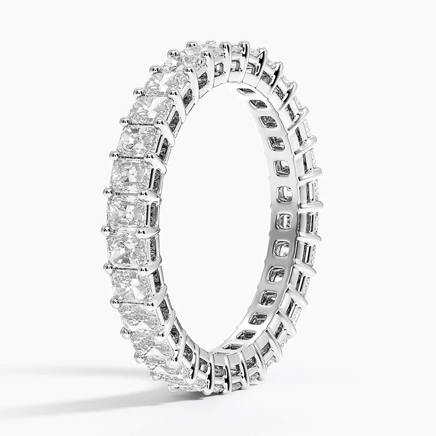 FULL PRINCESS CUT ETERNITY BAND