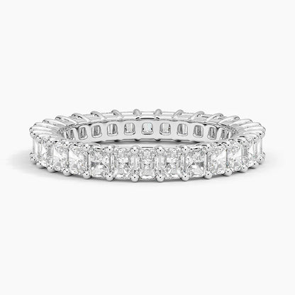 FULL PRINCESS CUT ETERNITY BAND