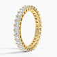 FULL PRINCESS CUT ETERNITY BAND