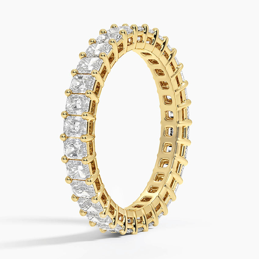 FULL PRINCESS CUT ETERNITY BAND