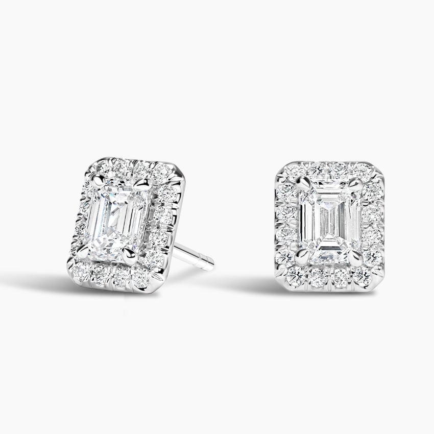 Noor Moissanite Earrings｜1ct