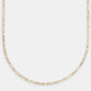 MENS 2MM MICRO TENNIS CHAIN - GOLD