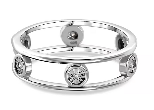 ETERNITY BRILLIANT BEZEL SET RING