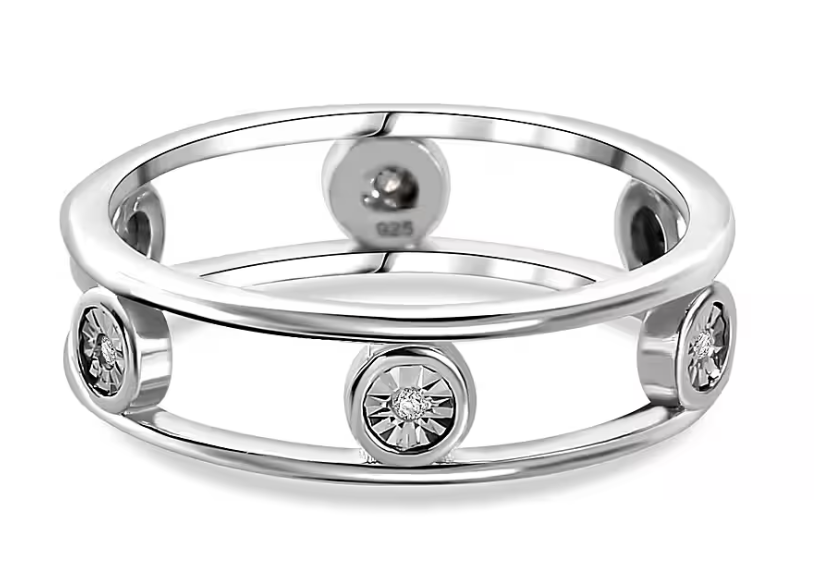 خاتم ETERNITY BRILLIANT BEZEL SET