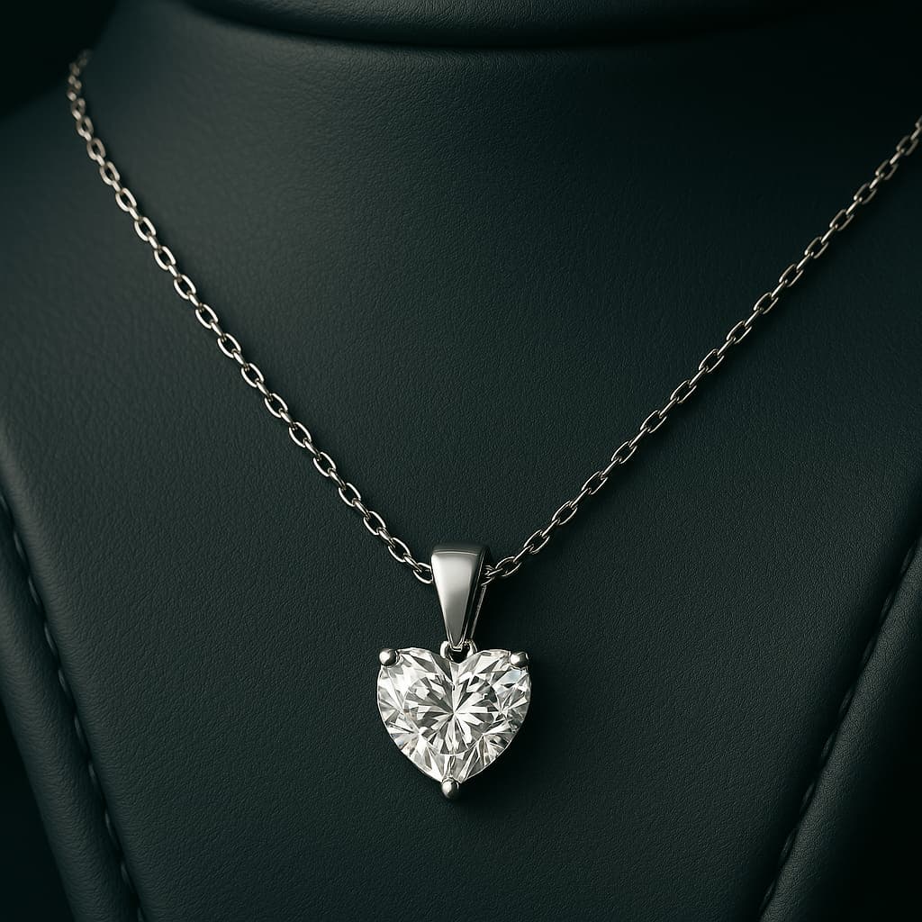 Salma Moissanite Necklace｜1ct