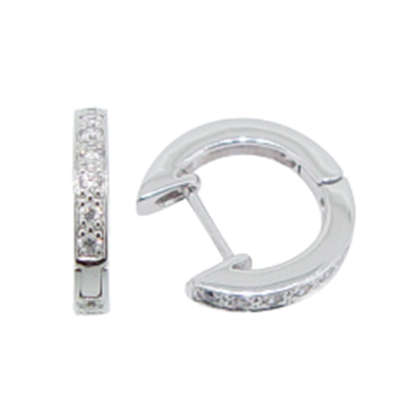 BRILLIANT HOOP EARINGS