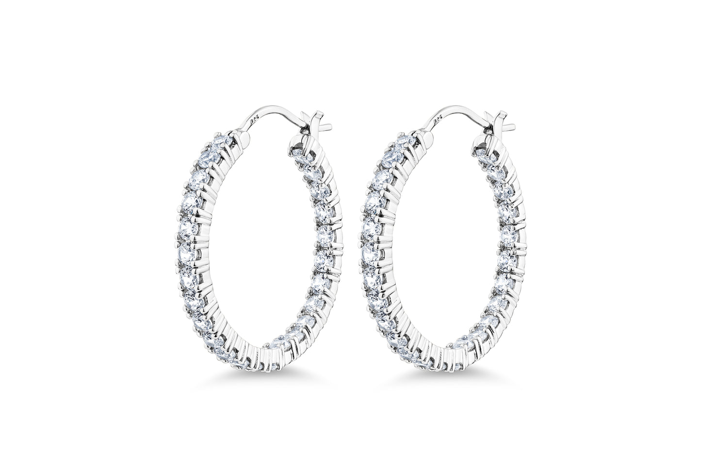 INSIDE-OUT HOOP EARRINGS