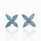 MARQUISE FLOWER STUDS