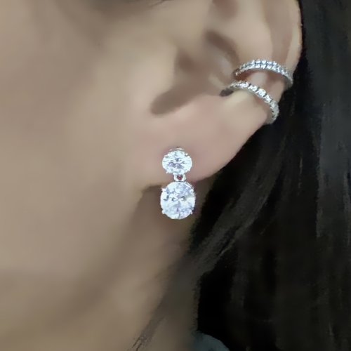 ROUND & OVAL DIAMOND DROPS