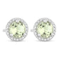 2CT ROUND HALO STUDS