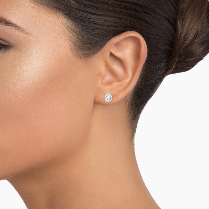 Layla Moissanite Earrings｜1ct